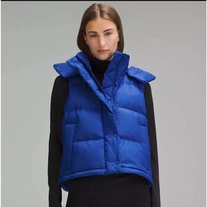 NWT Lululemon wunder puff down vest Size 8